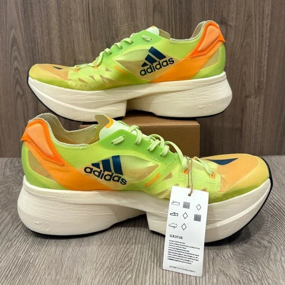 Adidas Adizero Prime X 'Pulse Lime Flash Orange' - Picture 2 of 10